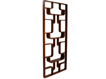 Partition screen designed by Ludvik Volak, Holešov, Czechoslovakia, 1960s