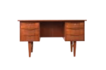 Scandinavian teak desk, Denmark, 1960s