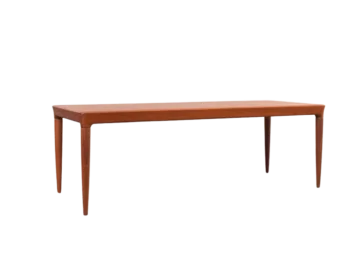 Stolik tekowy vintage, proj. J. Andersen, CFC Silkeborg, Dania, lata 60