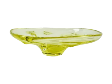 Glass bowl designed by Josef Hospodka, Sklárna Chřibská, Czechoslovakia, 1960s