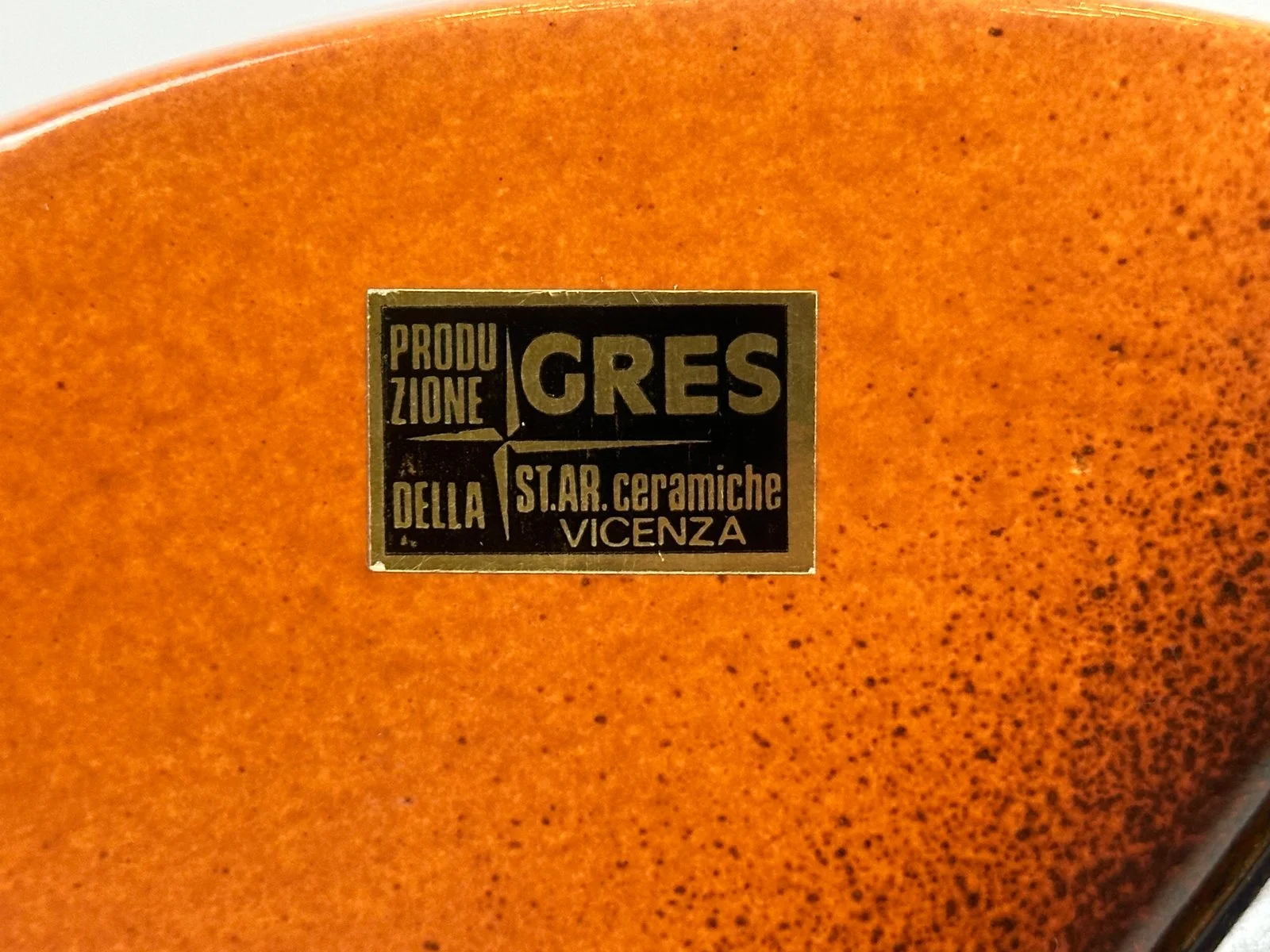 Vase designed by Ennio Lucini, Star Ceramiche Vicenza, Italy, 1970s