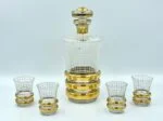 Liqueur set, Borocrystal, Bohemia, Czechoslovakia, 1950s