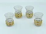 Liqueur set, Borocrystal, Bohemia, Czechoslovakia, 1950s