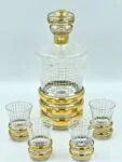 Liqueur set, Borocrystal, Bohemia, Czechoslovakia, 1950s