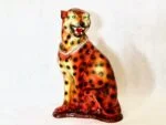 Large Leopard Figurine, Italy, 1970s