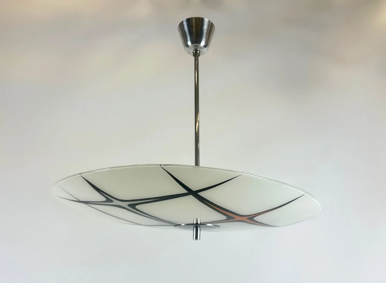 Vintage ceiling lamp, Czechoslovakia, 1960s