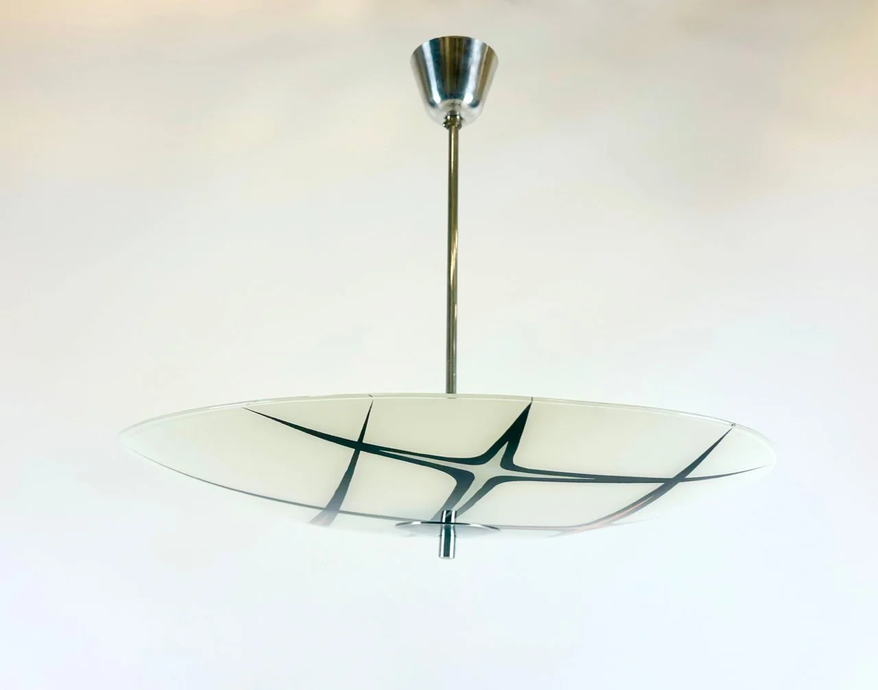 Vintage ceiling lamp, Czechoslovakia, 1960s