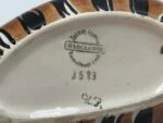 Ashtray, Model No. 204, designed by Wit Płażewski, "Włocławek" Faience Works, PRL, 1957