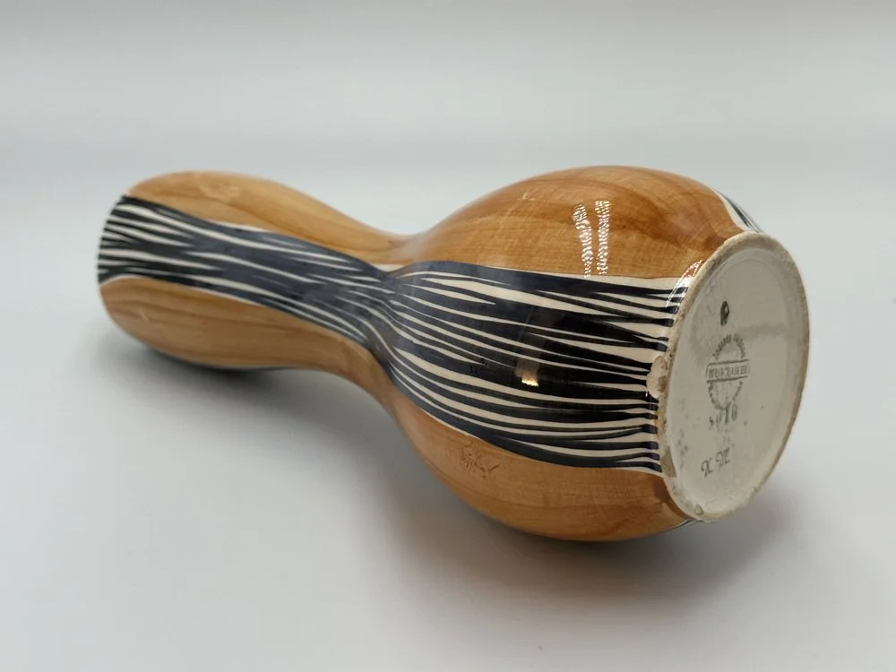 Vase, model no. 244, designed by Wit Płażewski, Zakłady Fajansu „Włocławek”, PRL, 1960s