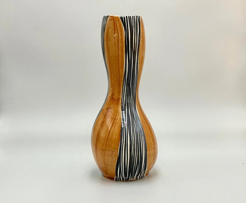 Vase, model no. 244, designed by Wit Płażewski, Zakłady Fajansu „Włocławek”, PRL, 1960s