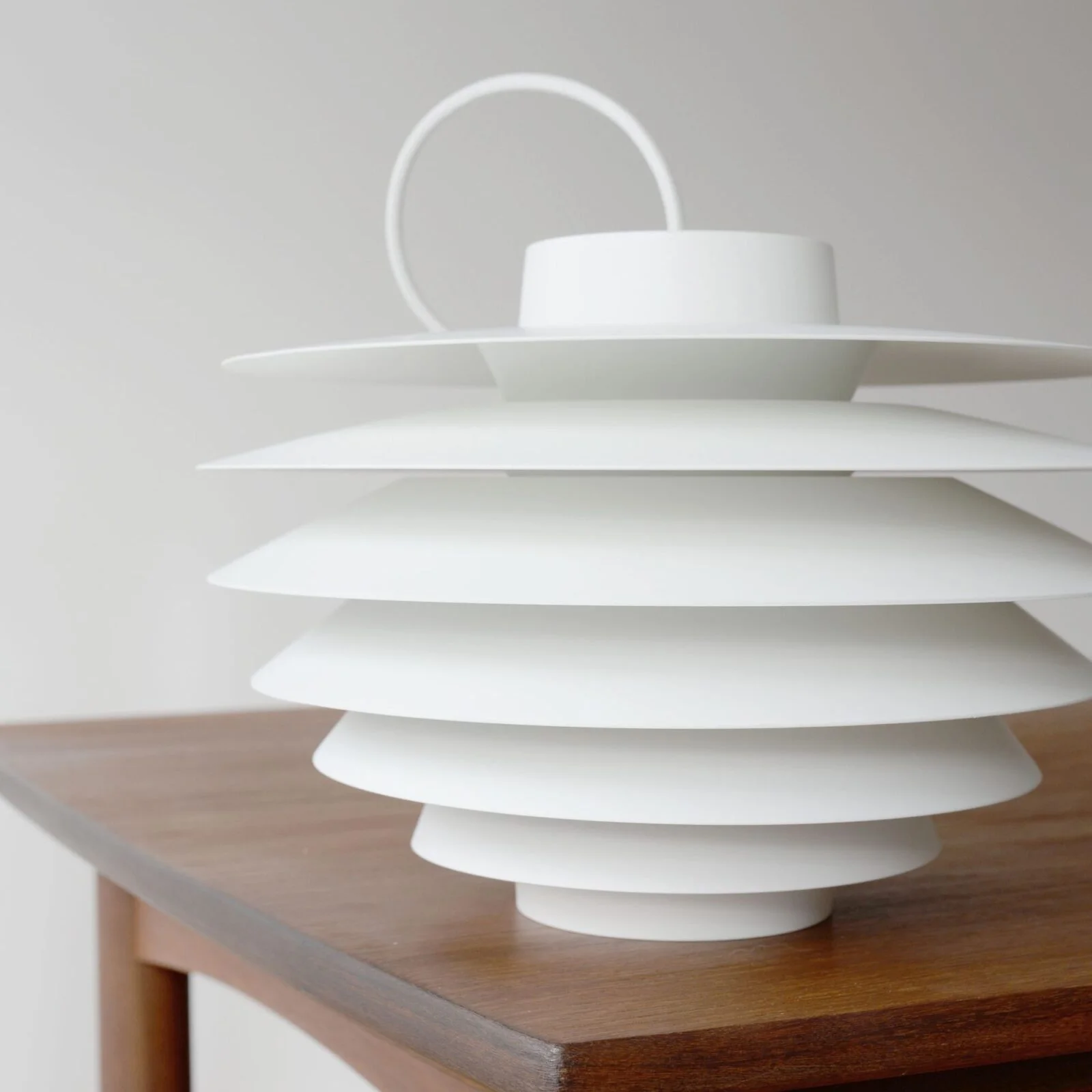 Scandinavian Verona lamp, designed by S. Middelboe, Denmark, 1978