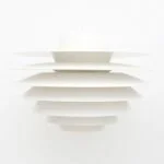 Scandinavian Verona lamp, designed by S. Middelboe, Denmark, 1978