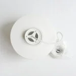Scandinavian Verona lamp, designed by S. Middelboe, Denmark, 1978