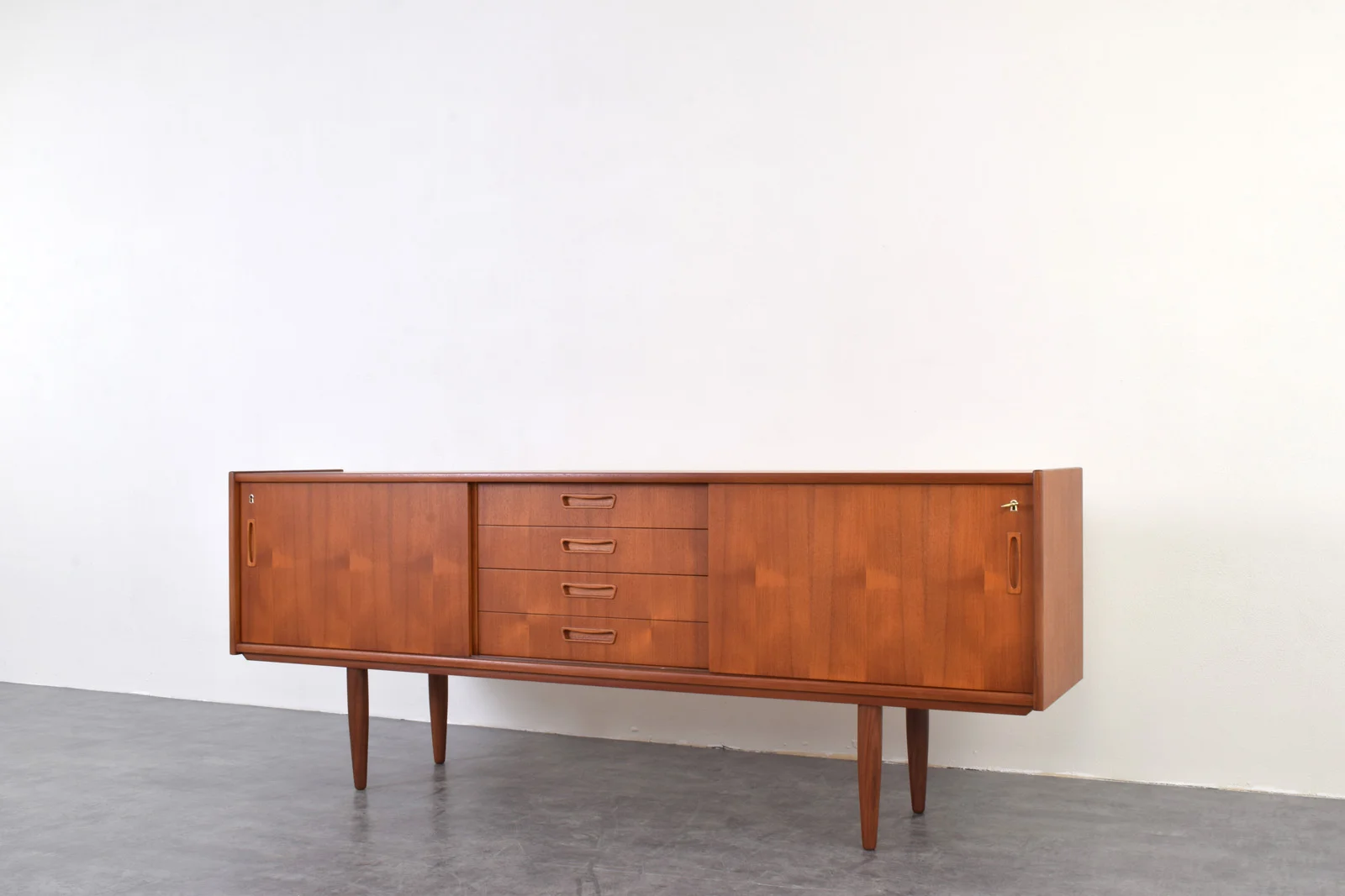 Vintage teak sideboard, Denmark, 1960s