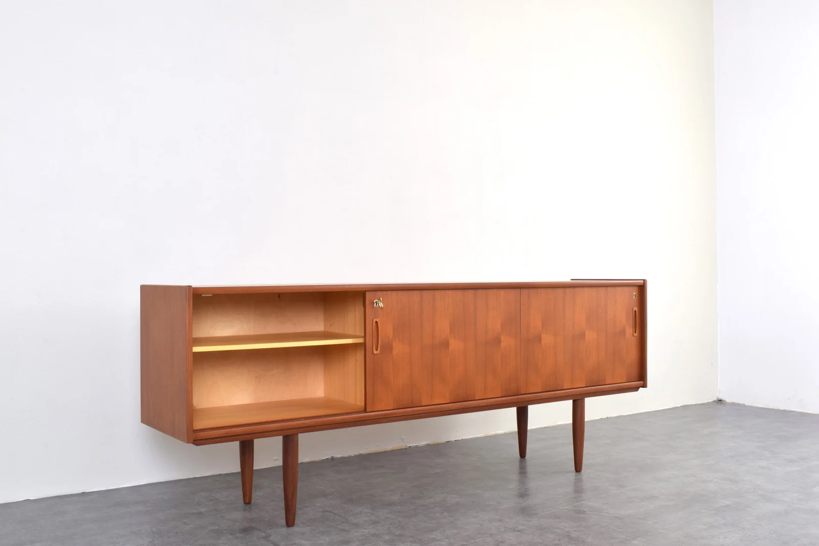 Vintage teak sideboard, Denmark, 1960s
