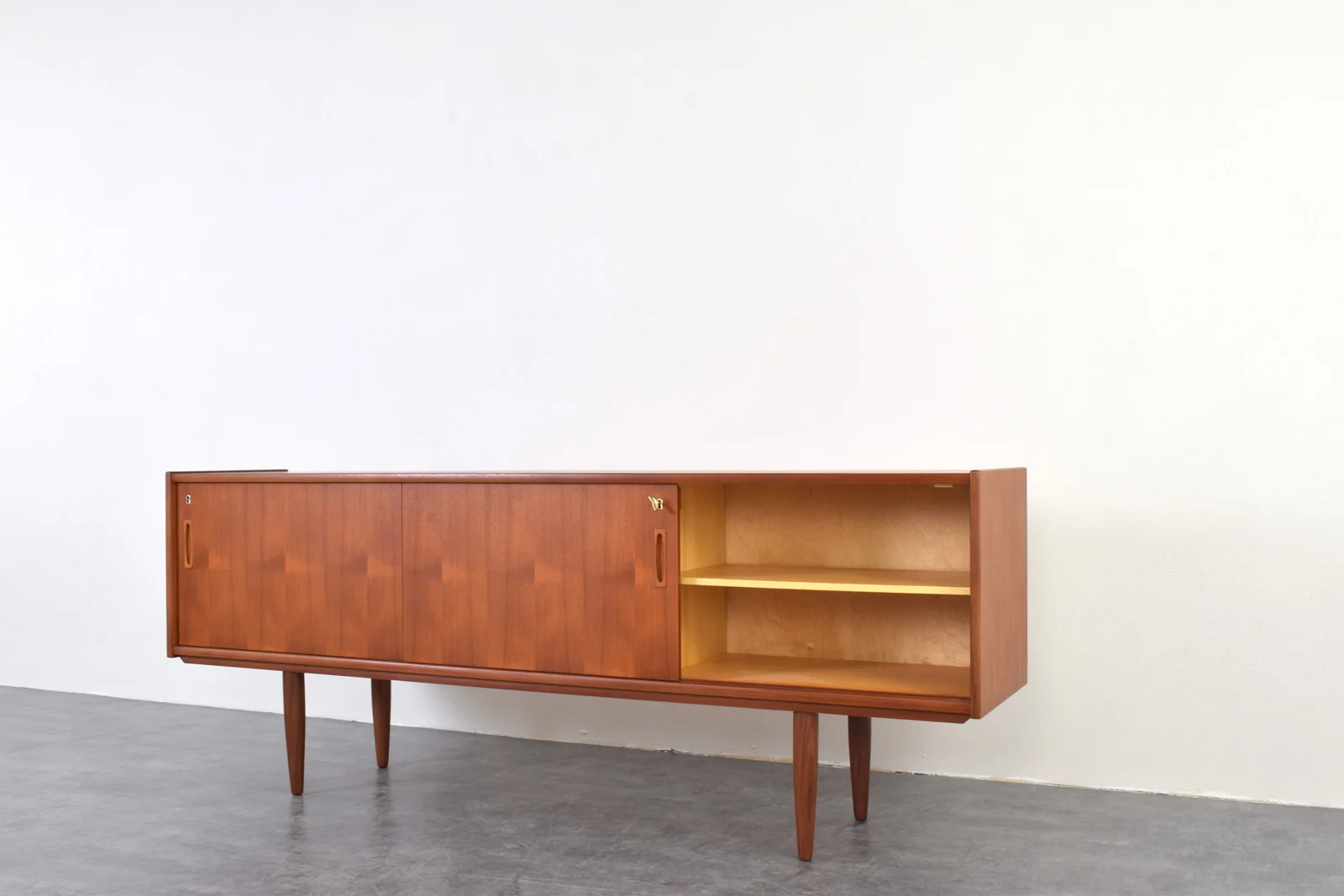 Vintage teak sideboard, Denmark, 1960s