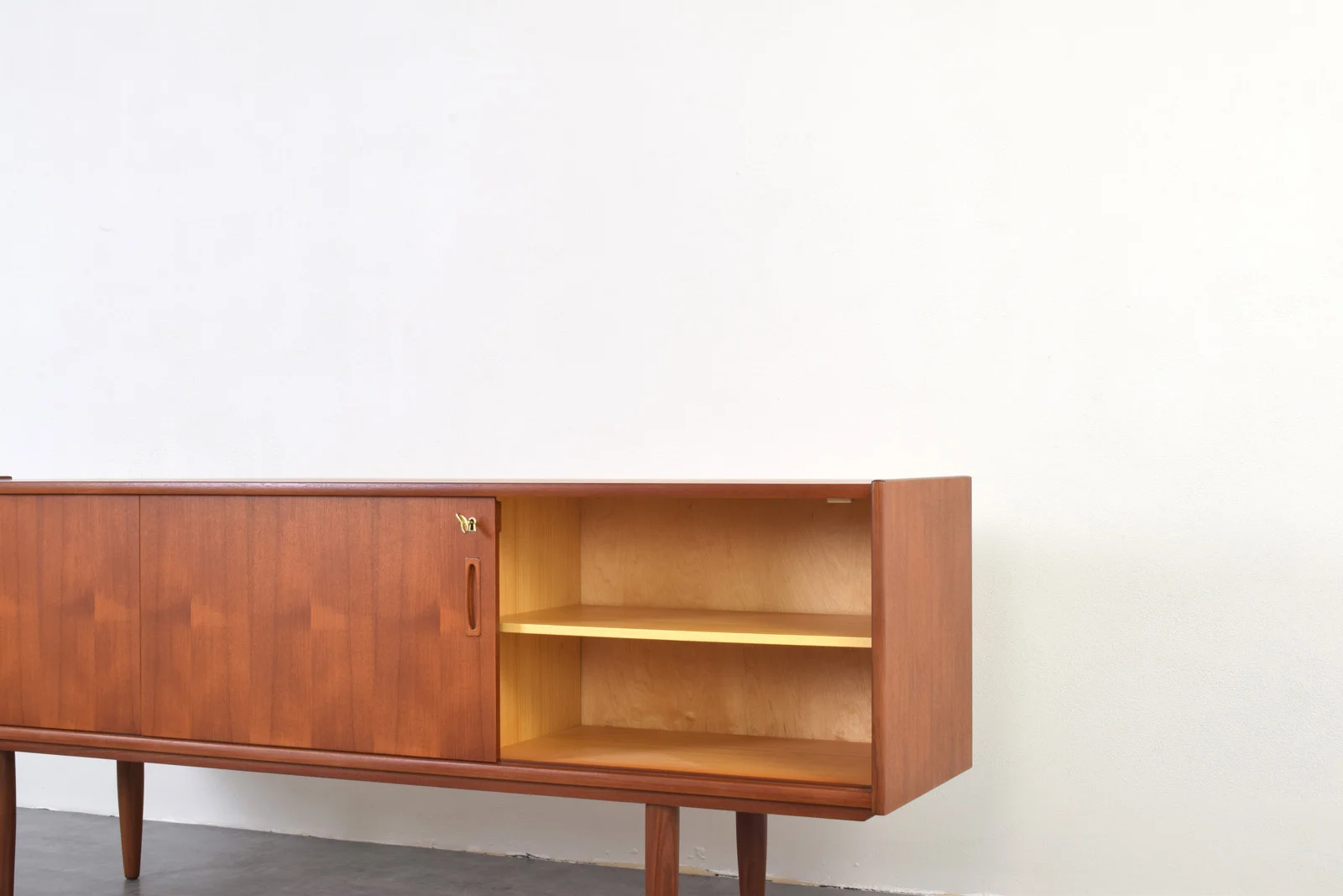 Vintage teak sideboard, Denmark, 1960s