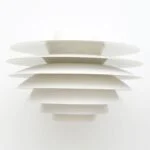 Scandinavian Verona lamp, designed by S. Middelboe, Denmark, 1978