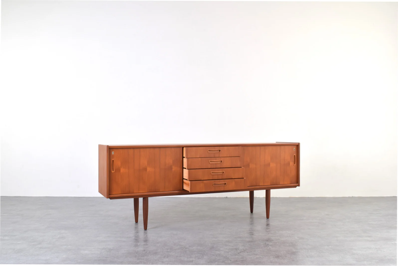 Vintage teak sideboard, Denmark, 1960s