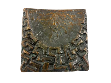Brutalist door handle, Alpana, Germany, 1970s