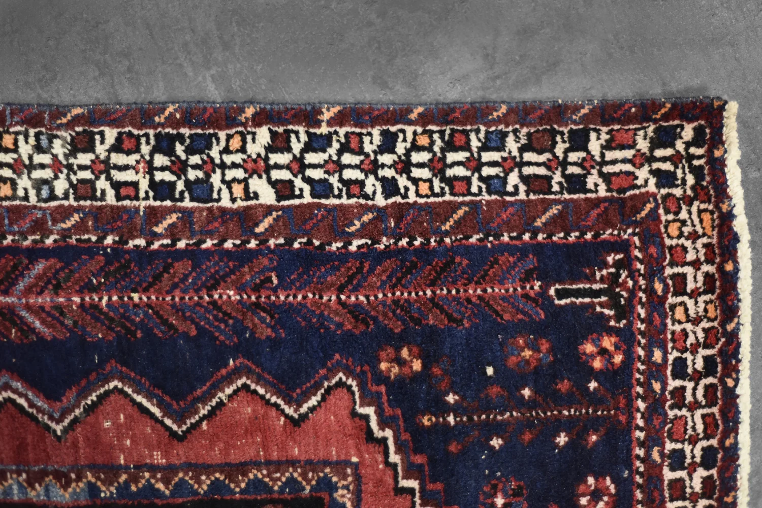 Afshar Oriental Rug, Persia/Iran, 1950s