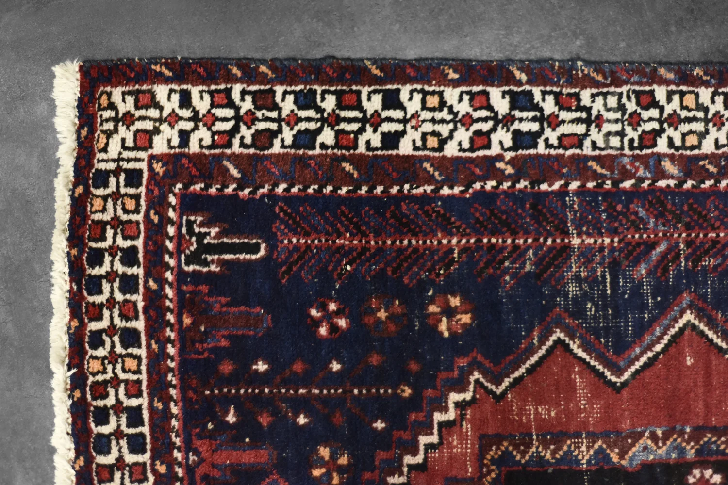 Afshar Oriental Rug, Persia/Iran, 1950s