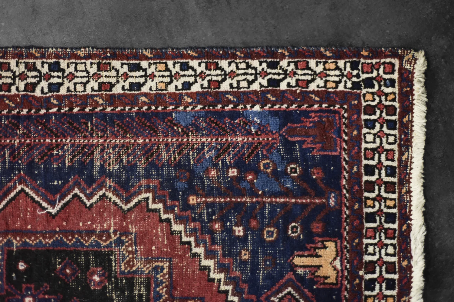Afshar Oriental Rug, Persia/Iran, 1950s