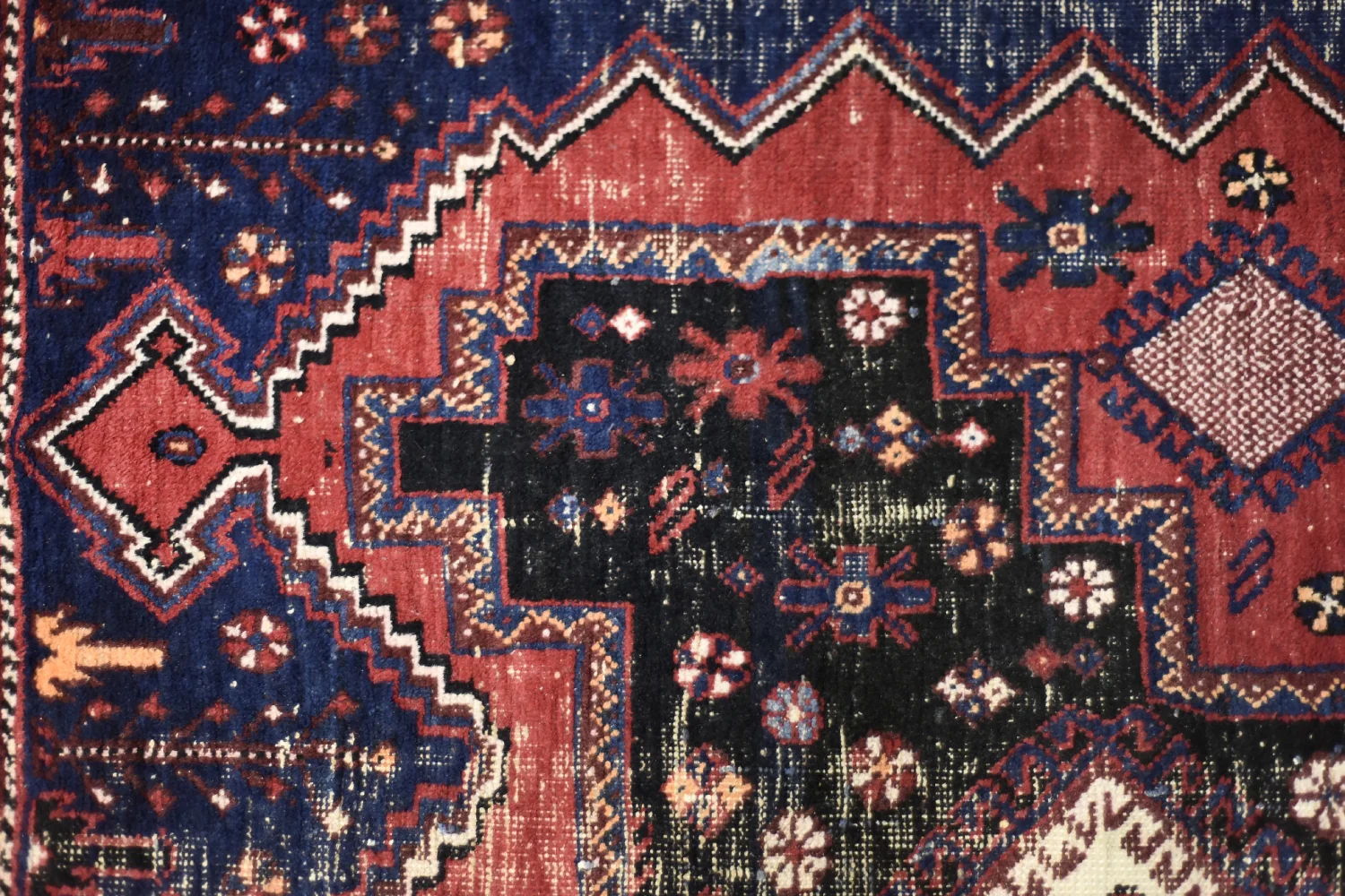 Afshar Oriental Rug, Persia/Iran, 1950s
