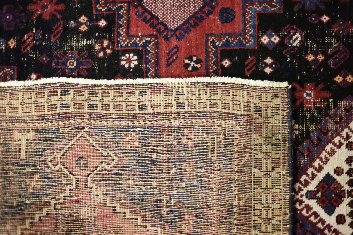 Afshar Oriental Rug, Persia/Iran, 1950s