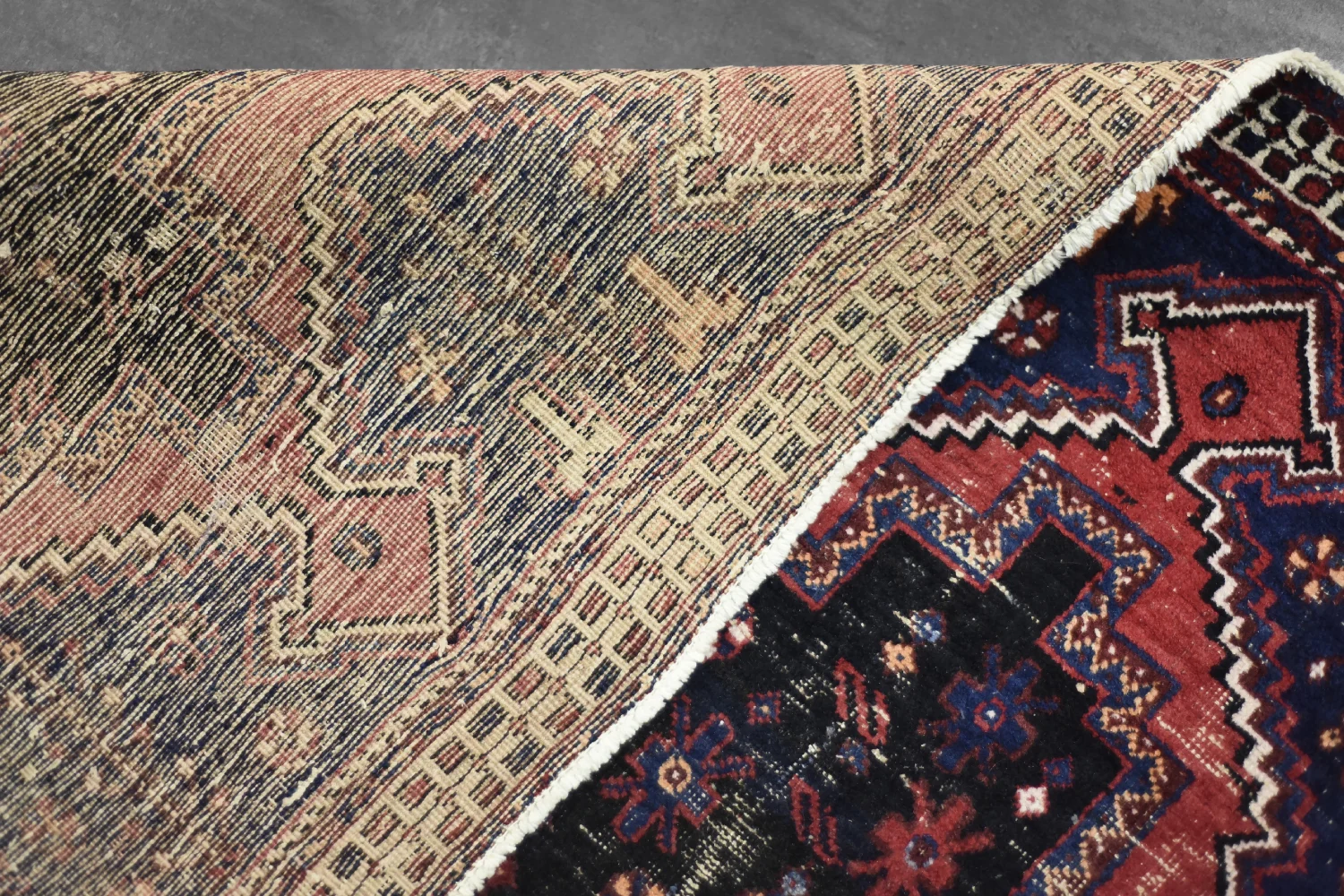 Afshar Oriental Rug, Persia/Iran, 1950s