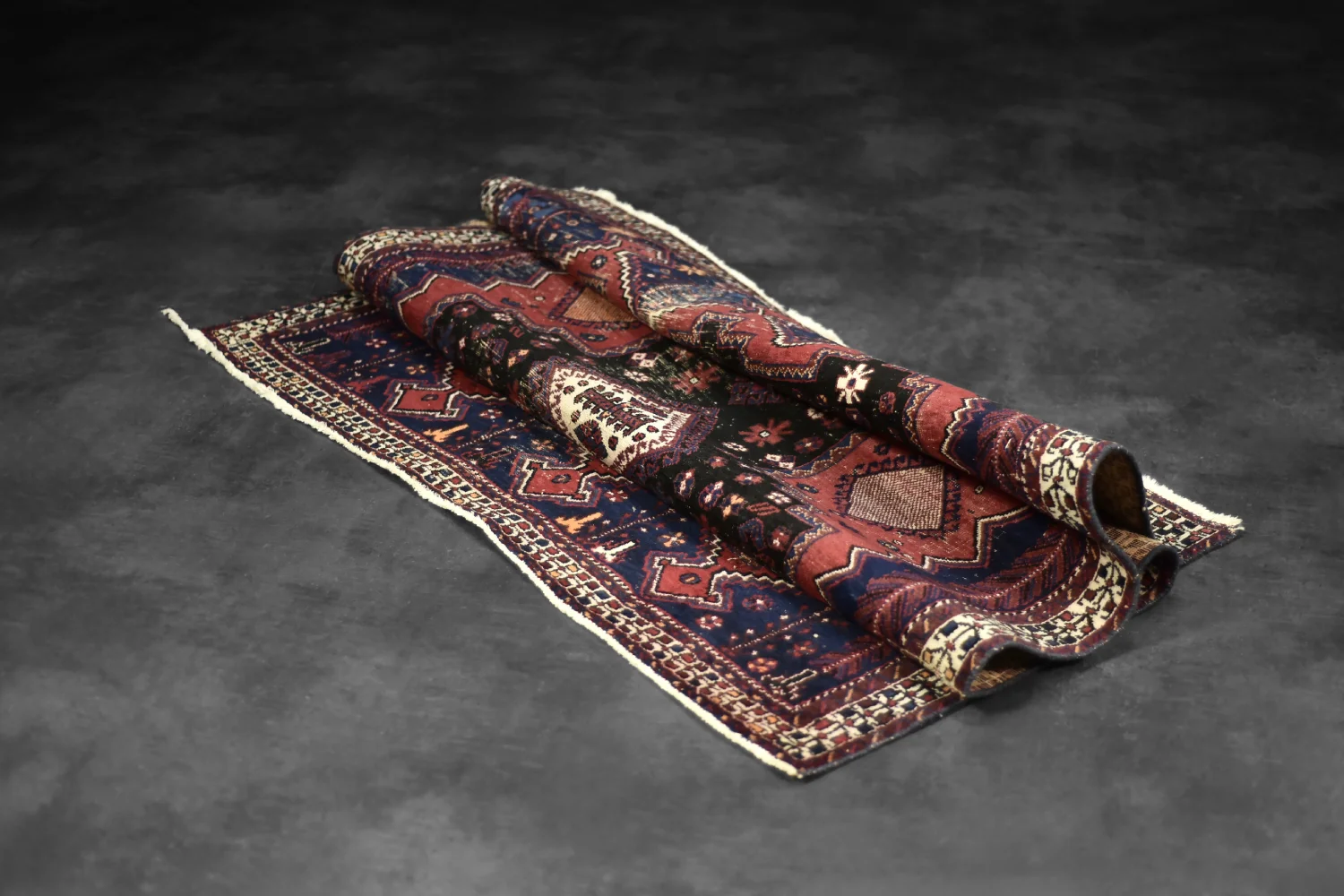 Afshar Oriental Rug, Persia/Iran, 1950s