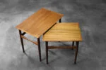 Pair of Teak Coffee Tables, Denmark, 1960s