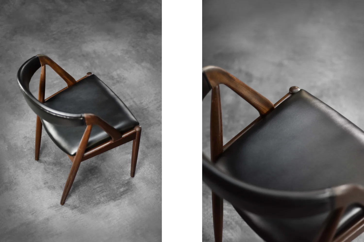 Teak Model 31 executive chair, designed by Kai Kristiansen, Schou Andersen Møbelfabrik, Denmark, 1957