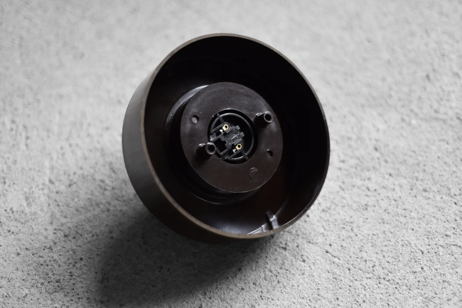 Vintage glass flush-mount / wall sconce, Germany, 1960s