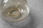 Vintage glass flush-mount / wall sconce, Germany, 1960s