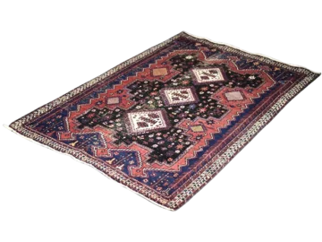Afshar Oriental Rug, Persia/Iran, 1950s