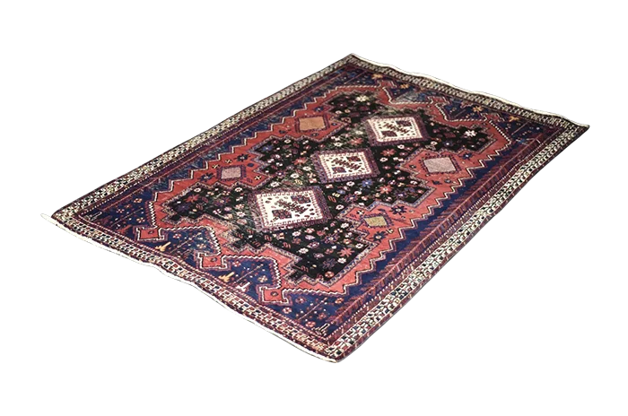 Afshar Oriental Rug, Persia/Iran, 1950s