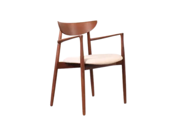 Teak armchair designed by Harry Østergaard, manufactured by Randers Møbelfabrik, Denmark, 1960s