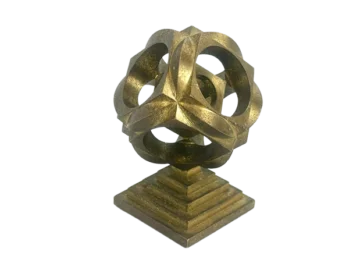 Bronze paperweight, 1970s