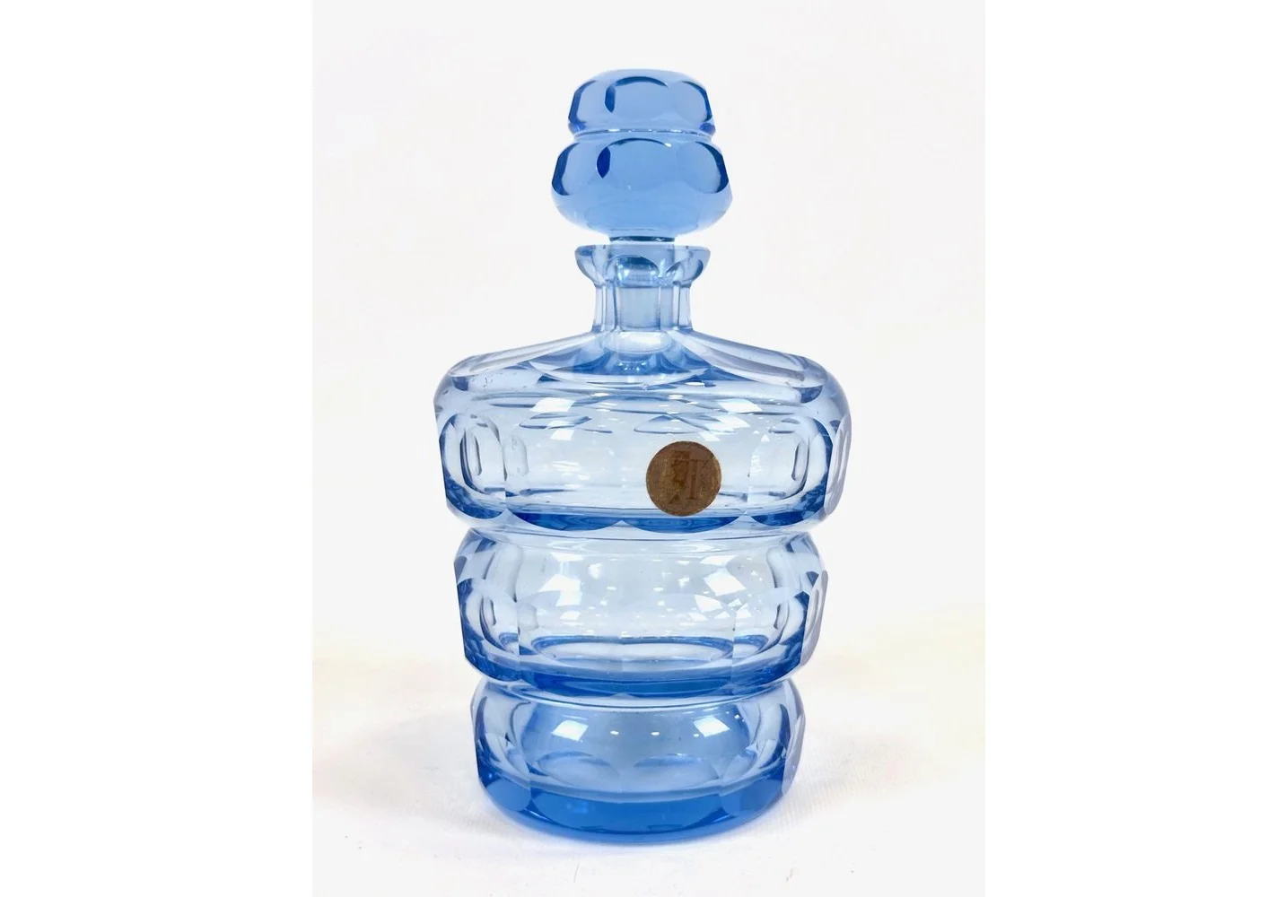 Art Deco Liqueur Set, Moser, Bohemia, Czechoslovakia, 1930s