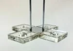 Crystal ceiling lamp, 1990s