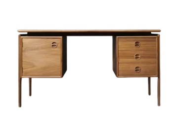 Modernist teak desk, designed by Arne Vodder for GV Møbler, Denmark, 1960