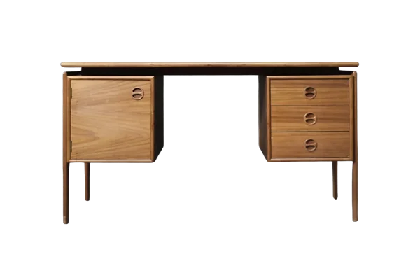 Modernist teak desk, designed by Arne Vodder for GV Møbler, Denmark, 1960