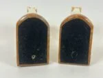 Onyx bookends, Mexico, 1970s