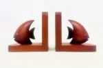 Teak bookends, Denmark, 1960s
