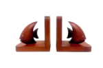 Teak bookends, Denmark, 1960s