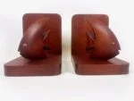 Teak bookends, Denmark, 1960s