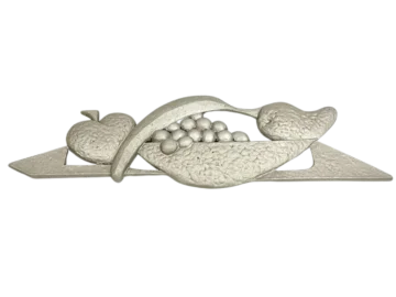 Aluminium Relief, Czechoslovakia, 1950s