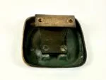 Brutalist brass door handle, Alpana, Germany, 1970s