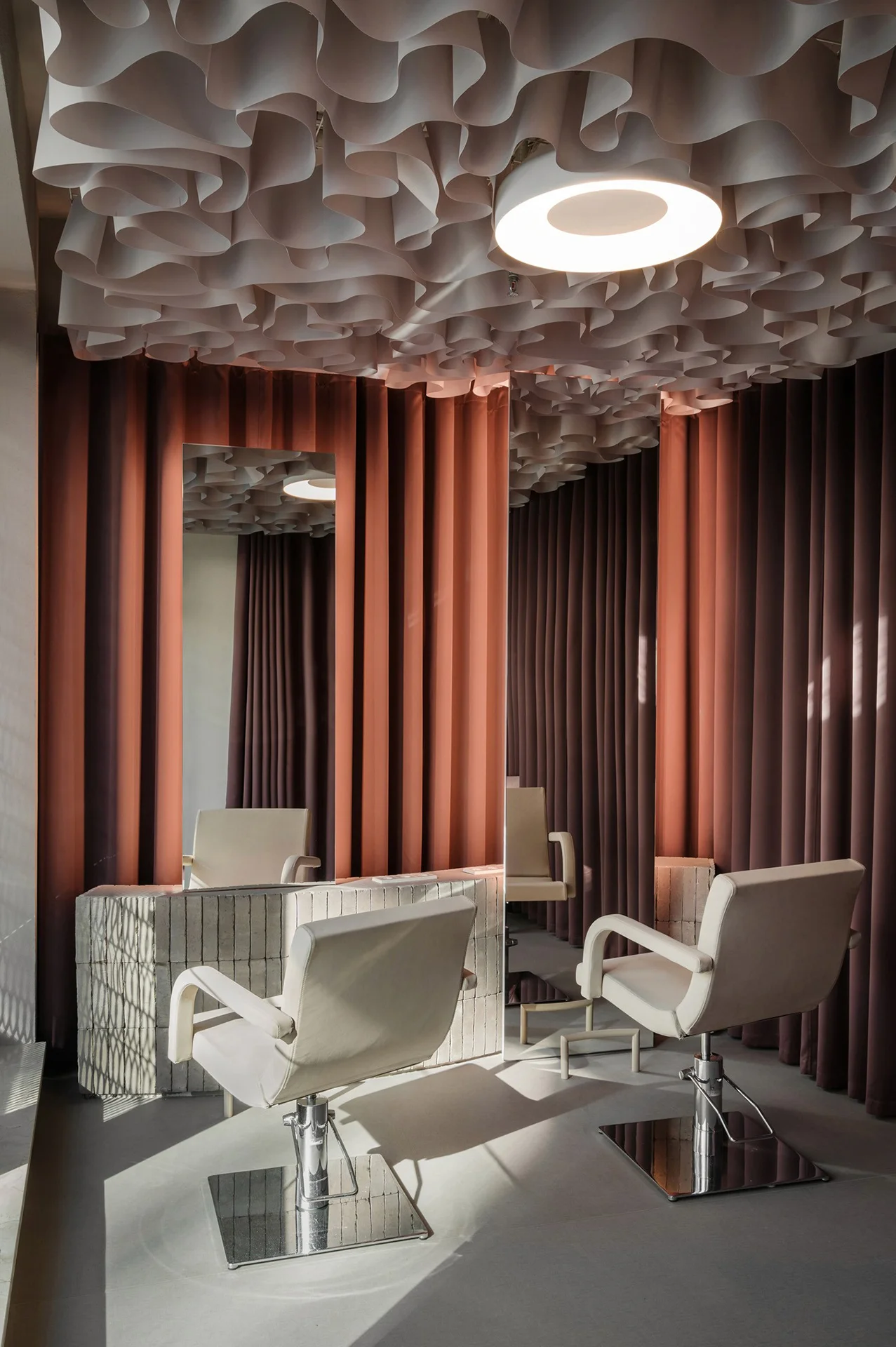 RUBY BLUE, collaboration with Noke Architects, Marcin Sudnik and Aureola Studio, photo by Nate Cook
